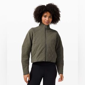 lululemon quilted calm jacket